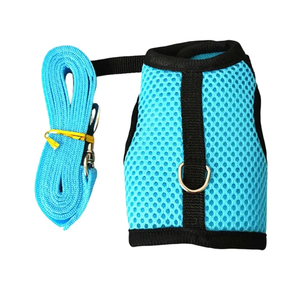 Pet Supplies Vest Harness Leash For Hamster Rabbit Squirrel Guinea Pig Ferrets Small Animal Harness Traction Rope Pet Suppliers - Image 10