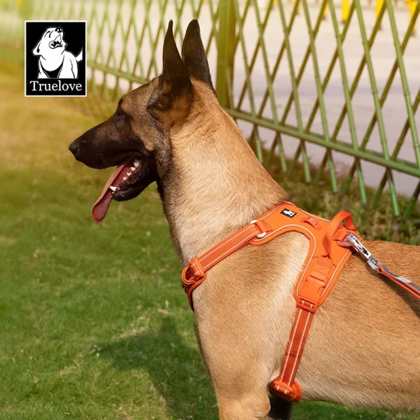 TRUE LOVE Pet Harness No Pull Nylon Reflective Dog Harness Adjustable Comfortable Control Step-in Brilliant Truelove TLH5654 - Image 6