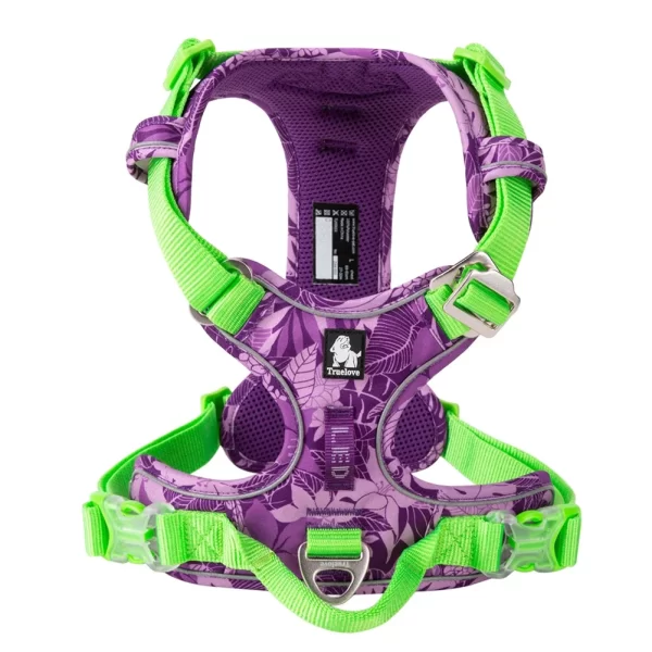 TRUE LOVE Pet Harness No Pull Nylon Reflective Dog Harness Adjustable Comfortable Control Step-in Brilliant Truelove TLH5654 - Image 18