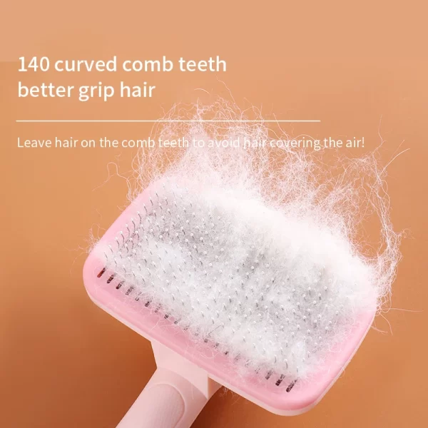 Dog Hair Remover Brush Cat Dog Hair Grooming And Care Comb For Long Hair Dog Pet Removes Hairs Cleaning Bath Brush Dog Supplies - Image 4