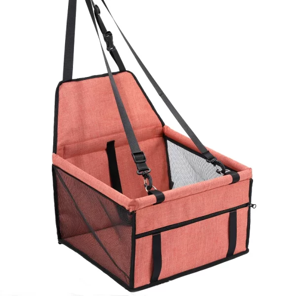 Dog Car Seat Cover Folding Hammock Pet Carriers Bag Basket Carrying for Cats Stable Foldable Travel Pet Dog Car Seat - Image 11