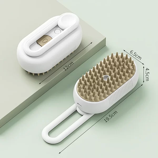 Pet Steam Brush Cat Dog Cleaning Steamy Spray Massage Beauty Comb 3 In 1 Hair Removal Grooming Supplies Pets Accessories - Image 7