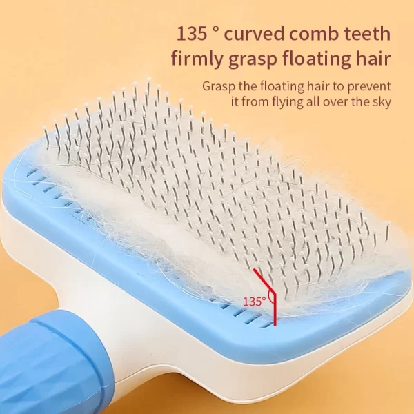 Dog Hair Remover Brush Cat Dog Hair Grooming And Care Comb For Long Hair Dog Pet Removes Hairs Cleaning Bath Brush Dog Supplies - Image 5