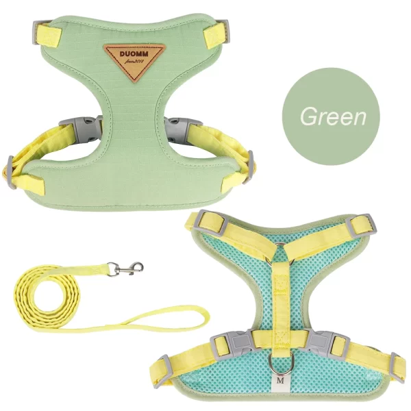 Cat Puppy Outdoor Walking Supplies Fashion Pet Harness and Leash Set for Small Dogs Cats Breathable Durable Kitten Harnesses - Image 7