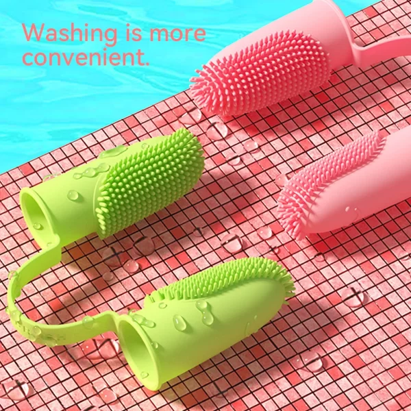 Dog Super Soft Double Finger Toothbrush Pet Teeth Clean Bad Breath Care TPR Tooth Brush Clean Tool Dog Toothbrush Accessories - Image 6