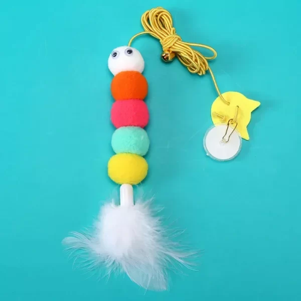 Pet Cat Toys Elasticity Retractable Hanging Door Type Interactive Toy for Kitten Mouse Catnip Scratch Rope Toy Pet Supplies Gift - Image 6