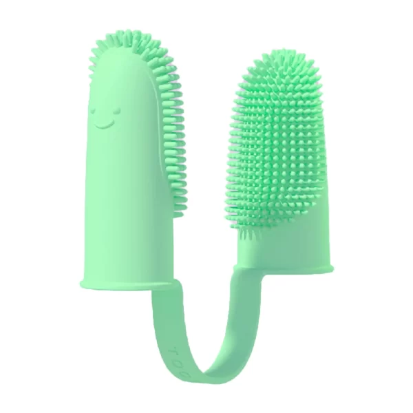 Dog Super Soft Double Finger Toothbrush Pet Teeth Clean Bad Breath Care TPR Tooth Brush Clean Tool Dog Toothbrush Accessories - Image 8