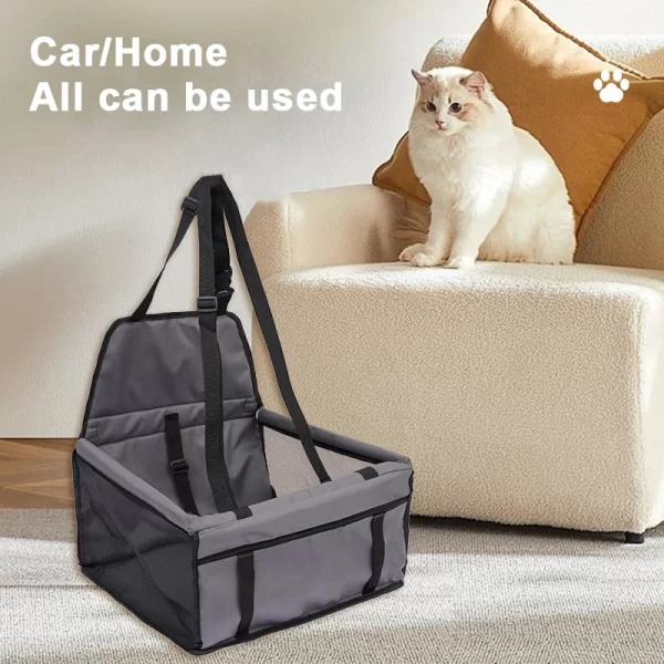 Dog Car Seat Cover Folding Hammock Pet Carriers Bag Basket Carrying for Cats Stable Foldable Travel Pet Dog Car Seat - Image 6