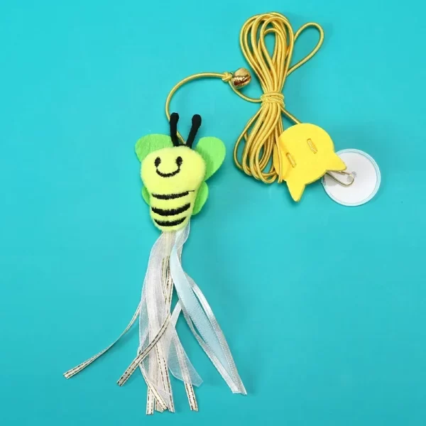 Pet Cat Toys Elasticity Retractable Hanging Door Type Interactive Toy for Kitten Mouse Catnip Scratch Rope Toy Pet Supplies Gift - Image 9