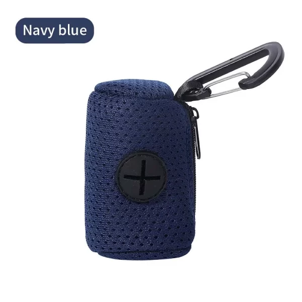 Dog Poop Bag Dispenser Hangingable Dog Poop Bag Holder Poo Bags Dispenser for Dogs Walking Garbage Bags Dispensers Pet Supplies - Image 9