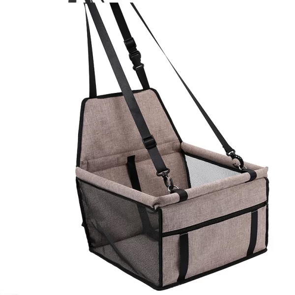 Dog Car Seat Cover Folding Hammock Pet Carriers Bag Basket Carrying for Cats Stable Foldable Travel Pet Dog Car Seat - Image 9