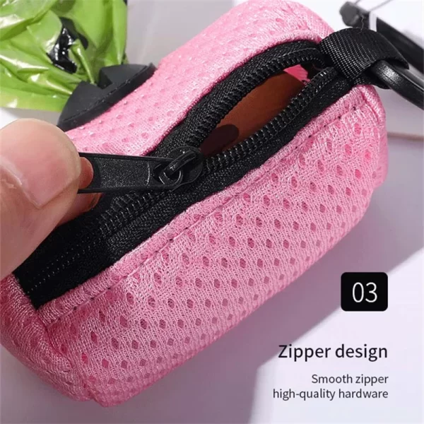 Dog Poop Bag Dispenser Hangingable Dog Poop Bag Holder Poo Bags Dispenser for Dogs Walking Garbage Bags Dispensers Pet Supplies - Image 2