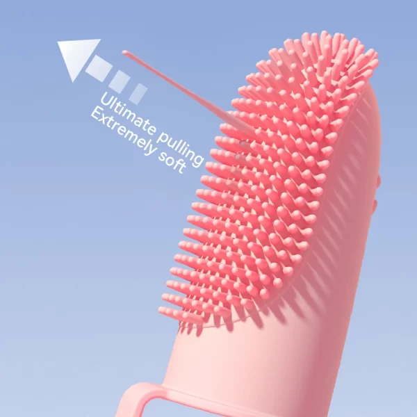 Dog Super Soft Double Finger Toothbrush Pet Teeth Clean Bad Breath Care TPR Tooth Brush Clean Tool Dog Toothbrush Accessories - Image 5