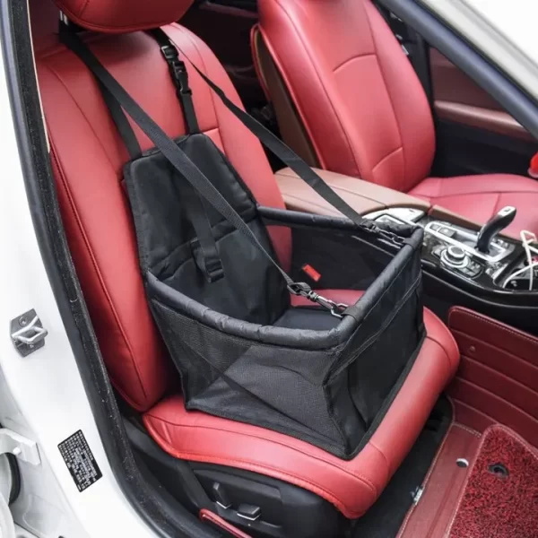 Dog Car Seat Cover Folding Hammock Pet Carriers Bag Basket Carrying for Cats Stable Foldable Travel Pet Dog Car Seat - Image 8