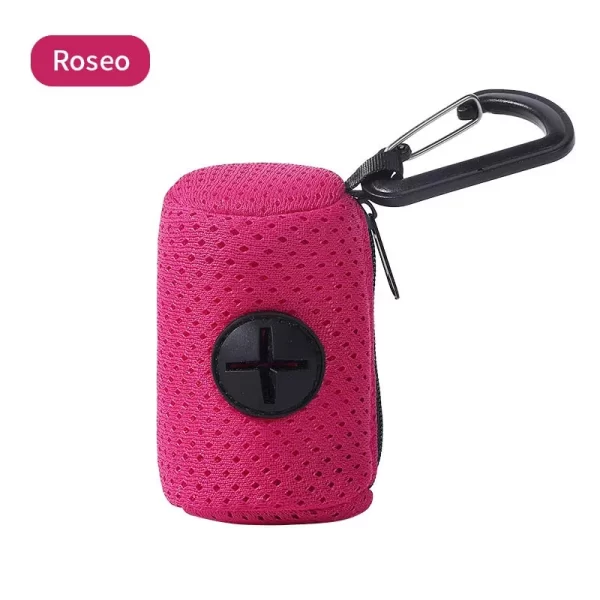 Dog Poop Bag Dispenser Hangingable Dog Poop Bag Holder Poo Bags Dispenser for Dogs Walking Garbage Bags Dispensers Pet Supplies - Image 7