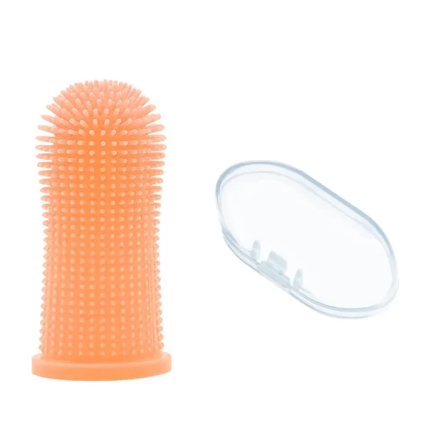 Dog Super Soft Pet Finger Toothbrush Teeth Cleaning Bad Breath Care Nontoxic Silicone Tooth Brush Tool Dog Cat Cleaning Supplies - Image 9