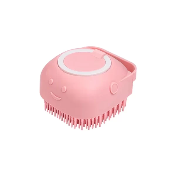 Dog Bathing Brush Pet Massage Brush Shampoo Dispenser Soft Silicone Brush Rubber Bristle for Dogs and Cats Shower Grooming Tool - Image 15
