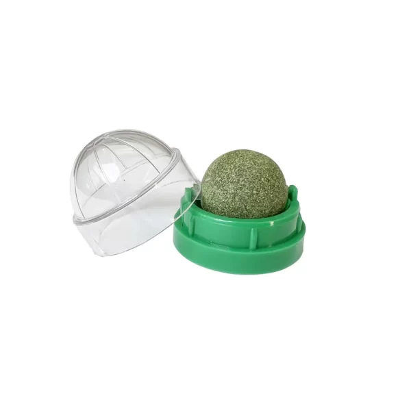 Natural Catnip Cat Wall Stick-on Ball Toy Scratchers Treats Healthy Natural Removes Balls to Promote Digestion Cat Grass Snack - Image 10