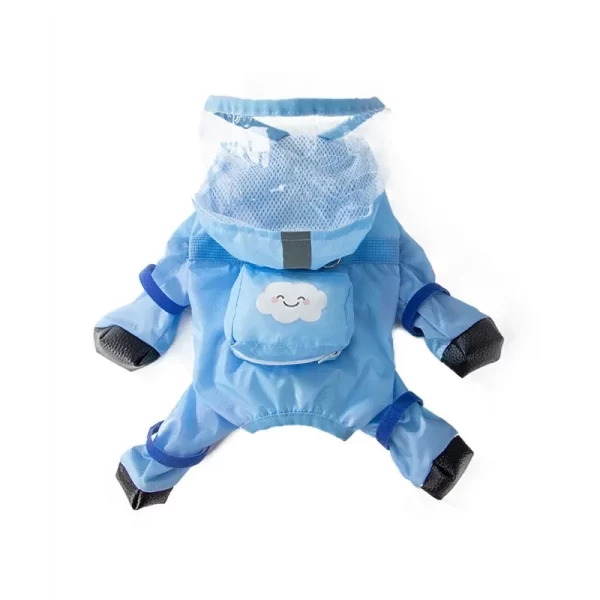 XS-2XL Pet Dog Raincoat Hooded Jumpsuit Waterproof Dog Jacket Outdoor Reflective Dogs Rain Coat Water Resistant Dogs Clothes - Image 7