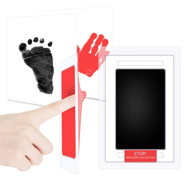 Pet Dog Footprint Handprint Pad Safe Non-toxic Printing Pad Pet Footprint Baby Paw Print Pad Footprint Pad Ink-free - Image 3