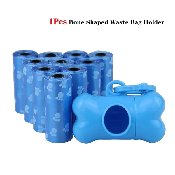 Pet Poop Bag Solid Color Printed Pet Garbage Bag Clean Poop Bag Dog Walking Portable Poop Bag For Dogs Litter and Housewife Bags - Image 13