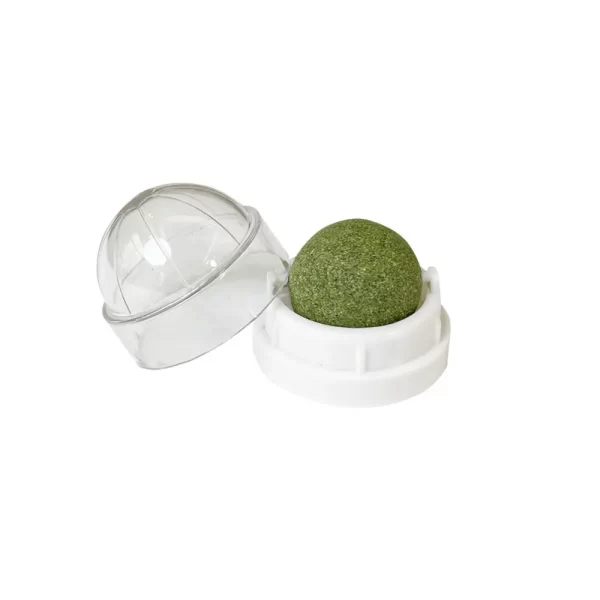 Natural Catnip Cat Wall Stick-on Ball Toy Scratchers Treats Healthy Natural Removes Balls to Promote Digestion Cat Grass Snack - Image 7