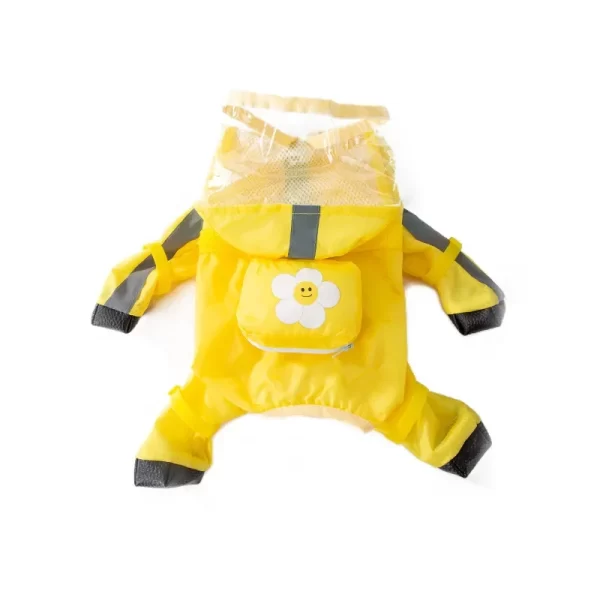 XS-2XL Pet Dog Raincoat Hooded Jumpsuit Waterproof Dog Jacket Outdoor Reflective Dogs Rain Coat Water Resistant Dogs Clothes - Image 8