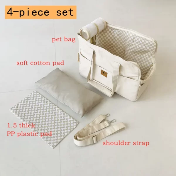 Portable Pet Cat ShoulderHandbag Pet Dog Carrier Bag Car Seat Nonslip Dog Carriers Safe,Puppy Cat Pet Bed Chihuahua Pet Products - Image 7
