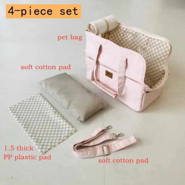 Portable Pet Cat ShoulderHandbag Pet Dog Carrier Bag Car Seat Nonslip Dog Carriers Safe,Puppy Cat Pet Bed Chihuahua Pet Products - Image 8