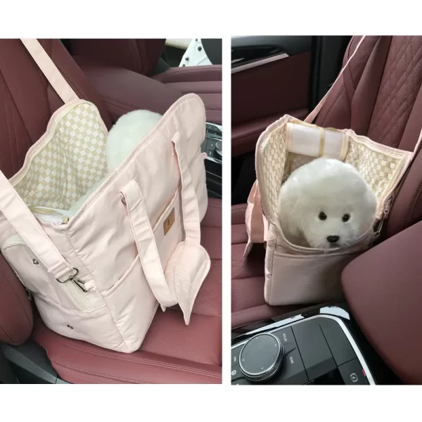 Portable Pet Cat ShoulderHandbag Pet Dog Carrier Bag Car Seat Nonslip Dog Carriers Safe,Puppy Cat Pet Bed Chihuahua Pet Products - Image 2