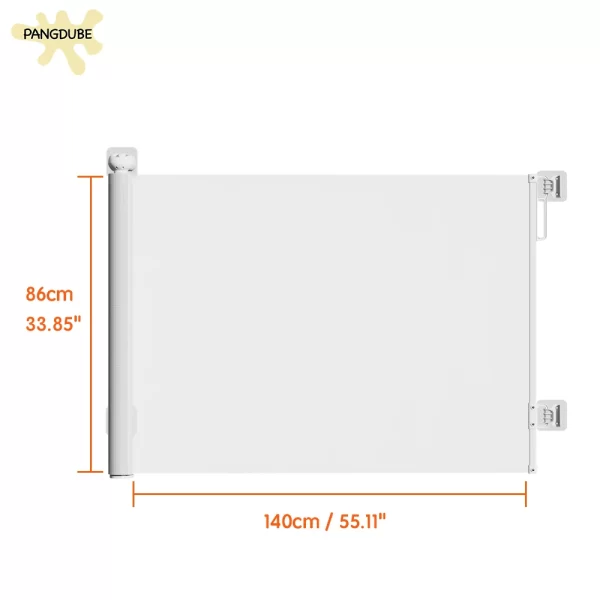 Flexible Mesh Door for Baby Children's Safety Barrier Pet Dog Gate Safety Grating for Babies Barrier Ladder Children Stair Gate - Image 8
